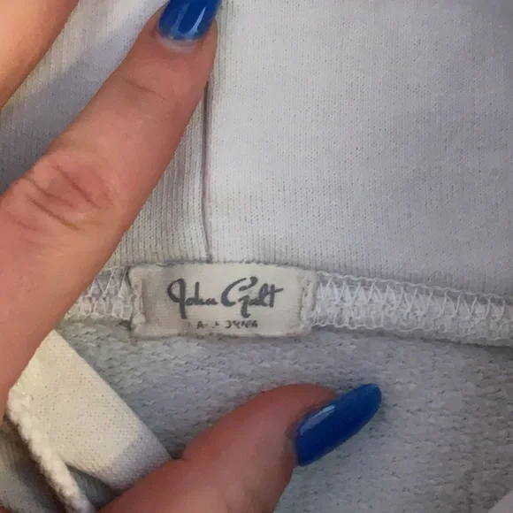 John Galt cropped hoodie - Picture 2 of 2